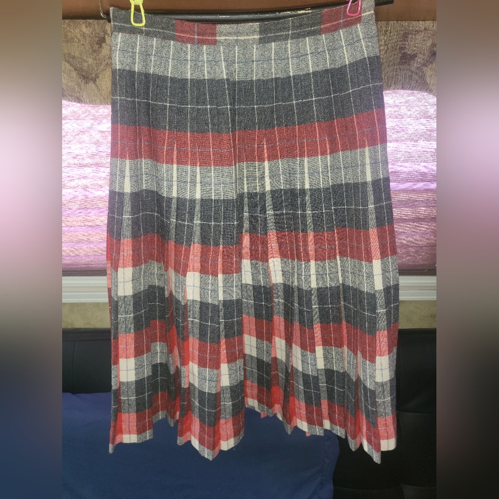Vintage 1950's handmade pleated skirt
